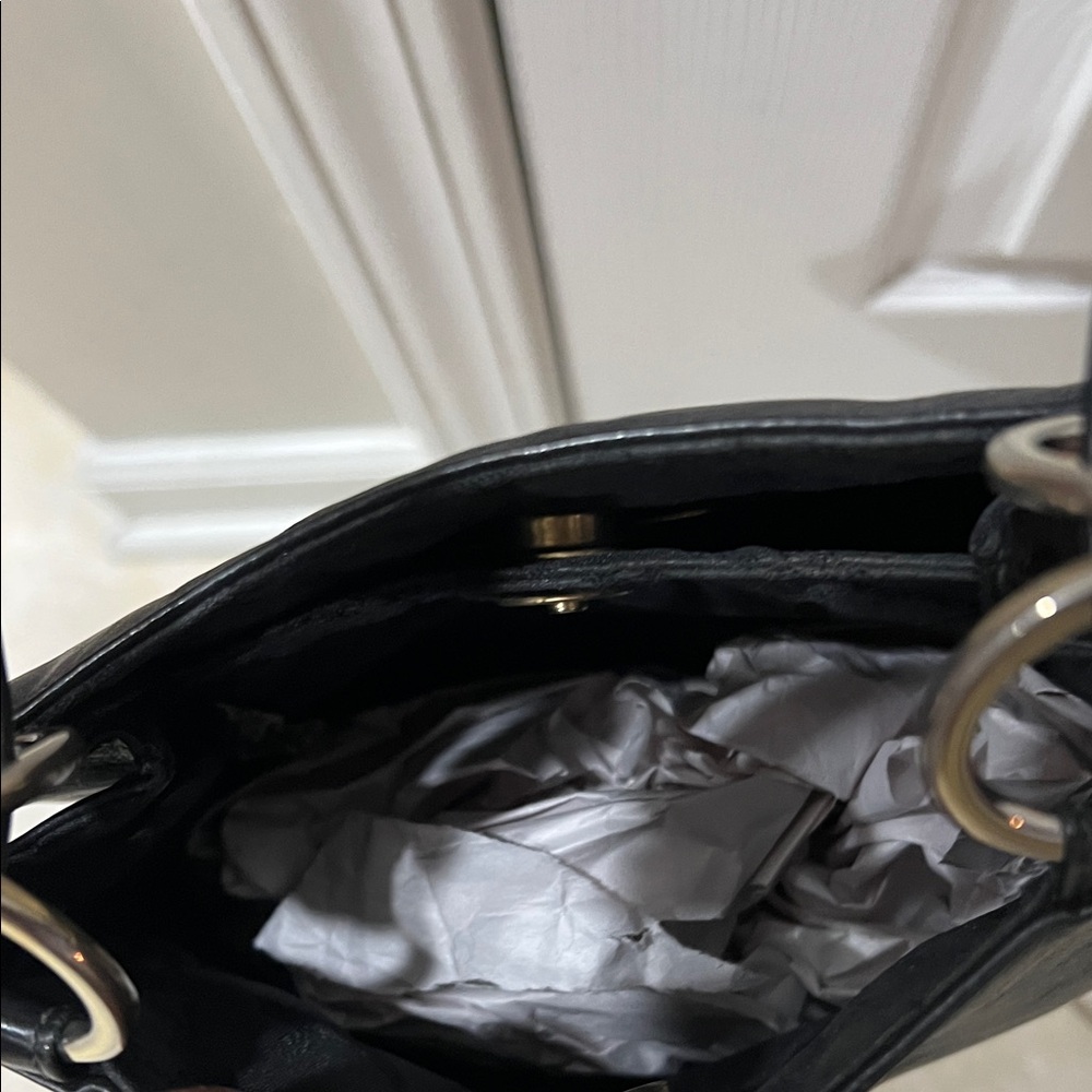 Paloma Picasso Black Crossbody Bag with Gold Accent - Picture 5 of 5